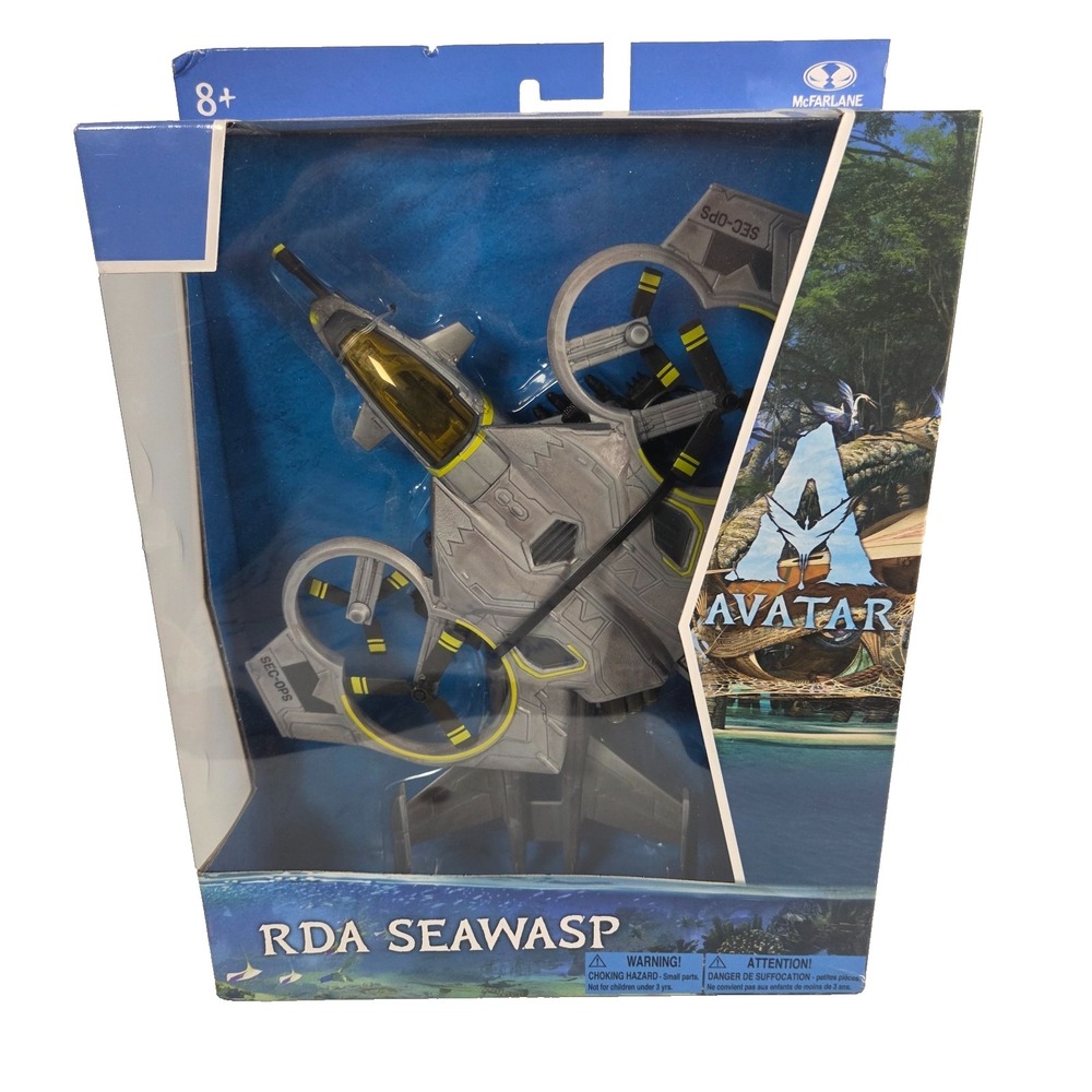 McFarlane Avatar Way of Water RDA Seawasp World of Pandora Vehicle 2022 New
